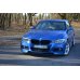 Накладка сплиттер на передний бампер на BMW 3 F30 / F31 M-Sport